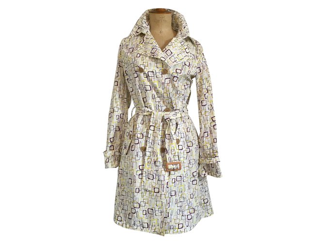 Autre Marque Tintoretto Trench Multicolore