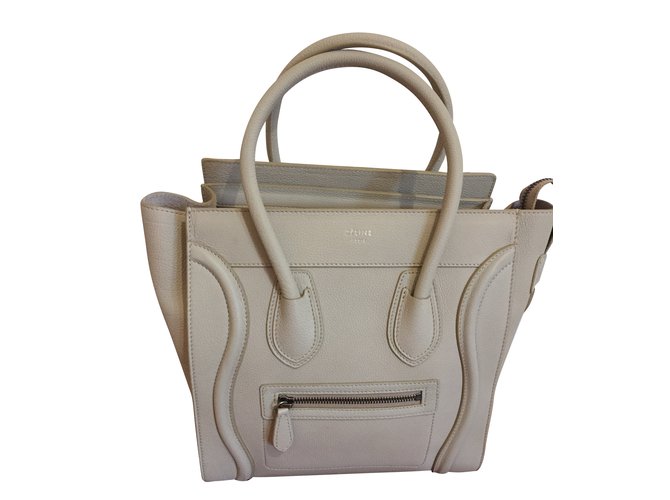 Céline Bagaglio micro Beige