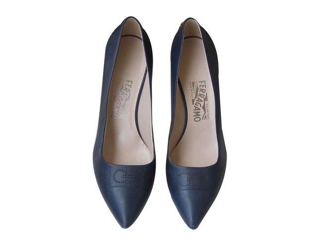 Salvatore Ferragamo pompe Blu navy