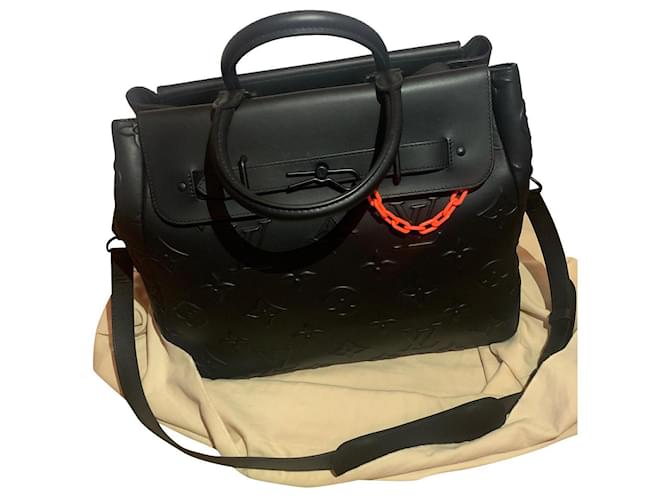 Borsa a vapore da passerella Louis Vuitton 2021 neuf Nero