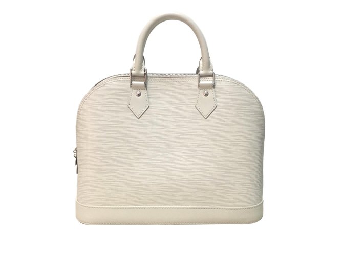 Alma Louis Vuitton Borse Bianco sporco