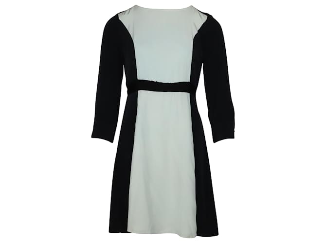 Marc by Marc Jacobs Abito Avery Color Block in Seta Nera Nero