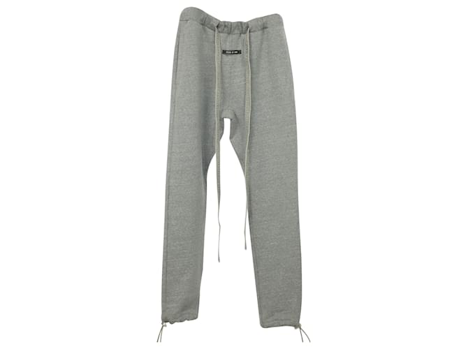 Pantaloni della tuta Fear of God Core in cotone grigio