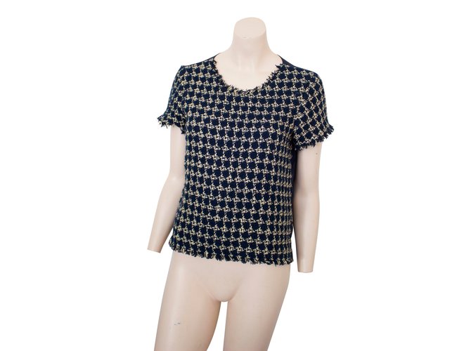 Autre Marque Top Blu navy