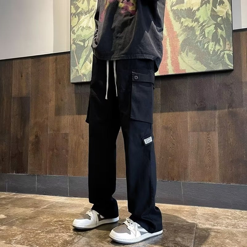 Pantalone casual multi tasche leggero da uomo e ragazzo