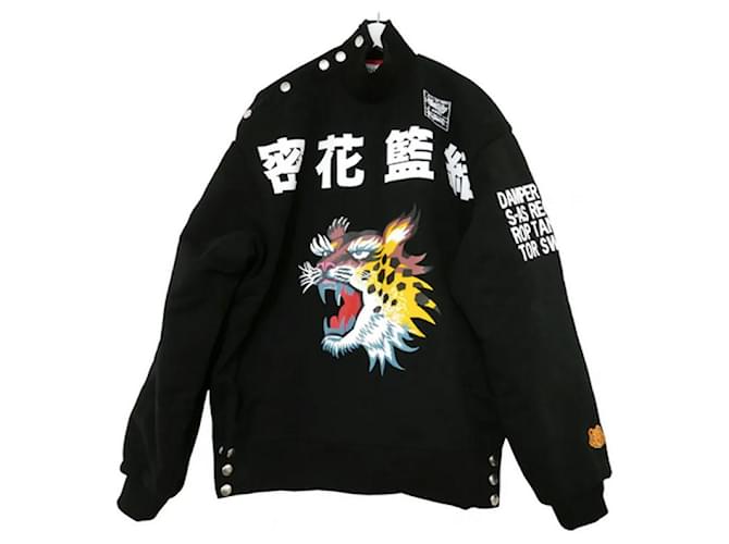 Kenzo x Kansai Yamamoto Cheetah Felpa Unisex Nero