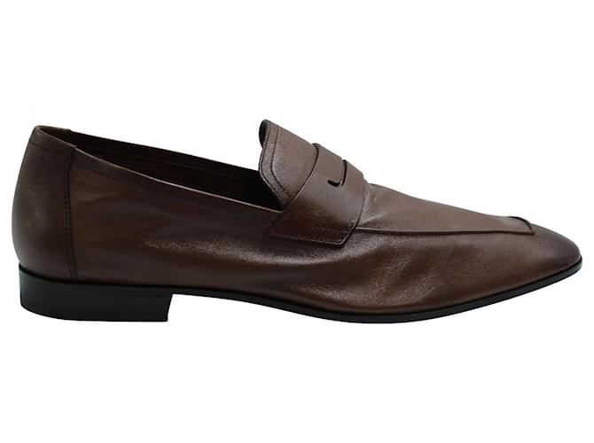 Mocassino Berluti Lorenzo in Pelle Marrone