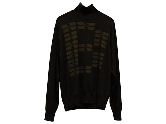 Maglia Balenciaga B Logo in Cashmere Multicolor Multicolore