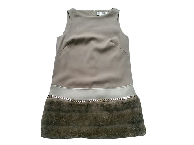 Elisabetta Franchi Abiti Beige