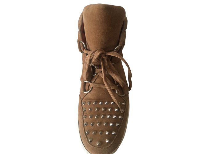 Sandro scarpe da ginnastica Taupe