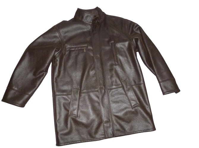 Balmain Capispalla per uomo Marrone