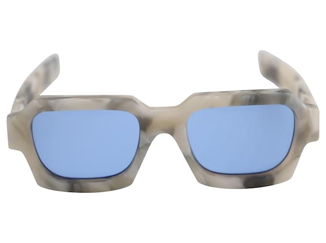 Autre Marque Occhiali da sole A-COLD-WALL* x Retrosuperfuture Cara Pebble in acetato avorio Bianco Crudo