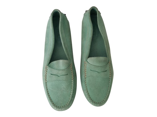 Tod's ballerine Blu Verde