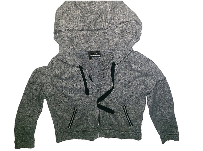 The Kooples Sport Top Grigio