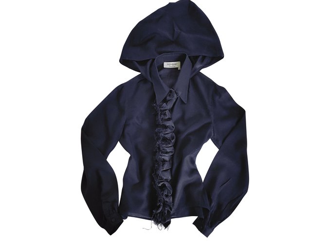 Yves Saint Laurent Top Nero