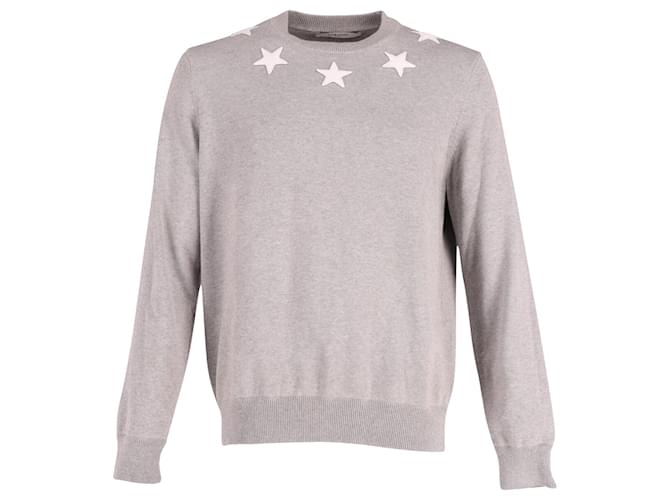 Maglia Stella di Givenchy in Cotone Grigio