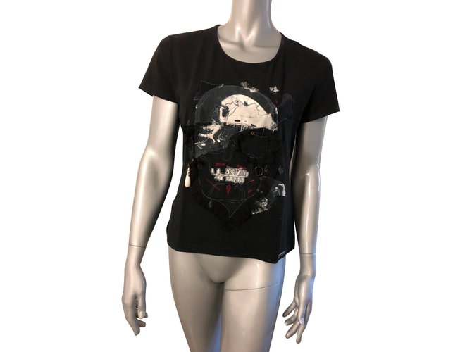 John Galliano Top Nero