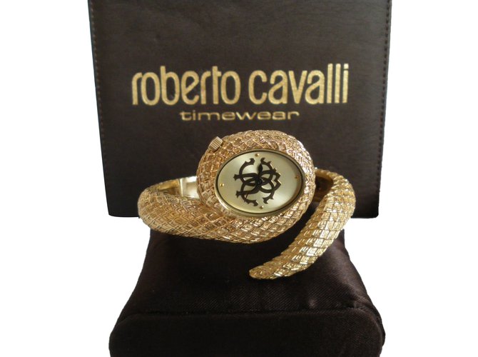 Roberto Cavalli Orologi raffinati D'oro