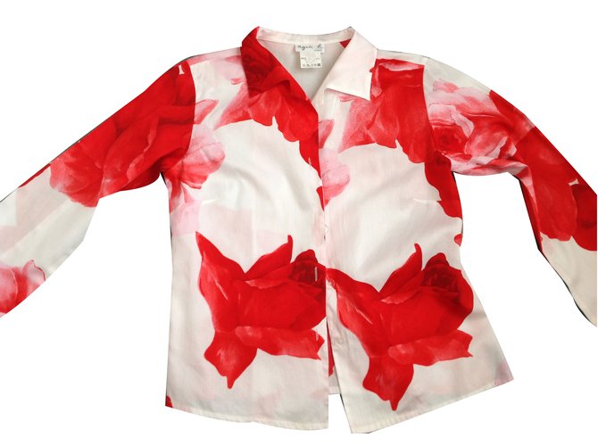 Agnès b. Top Bianco