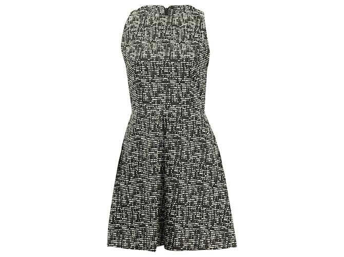 Abito in tweed Alice + Olivia Janette in cotone nero