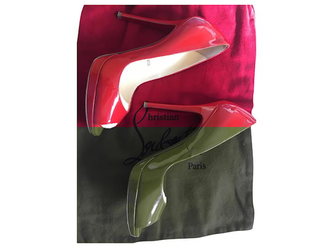 Christian Louboutin Yolanda 120 Corallo