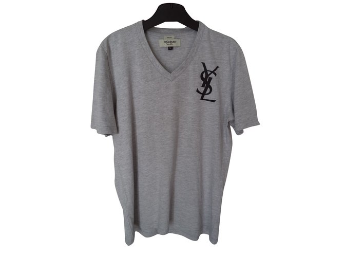 Yves Saint Laurent Top Grigio