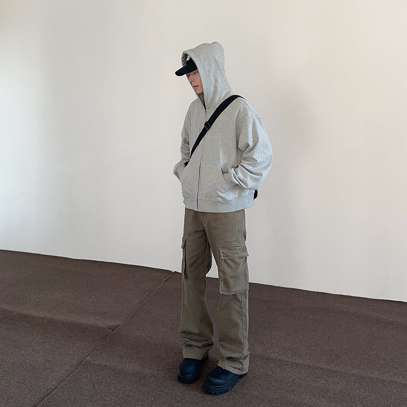 Pantalone da lavoro con tasche grandi in stile youth pop unisex