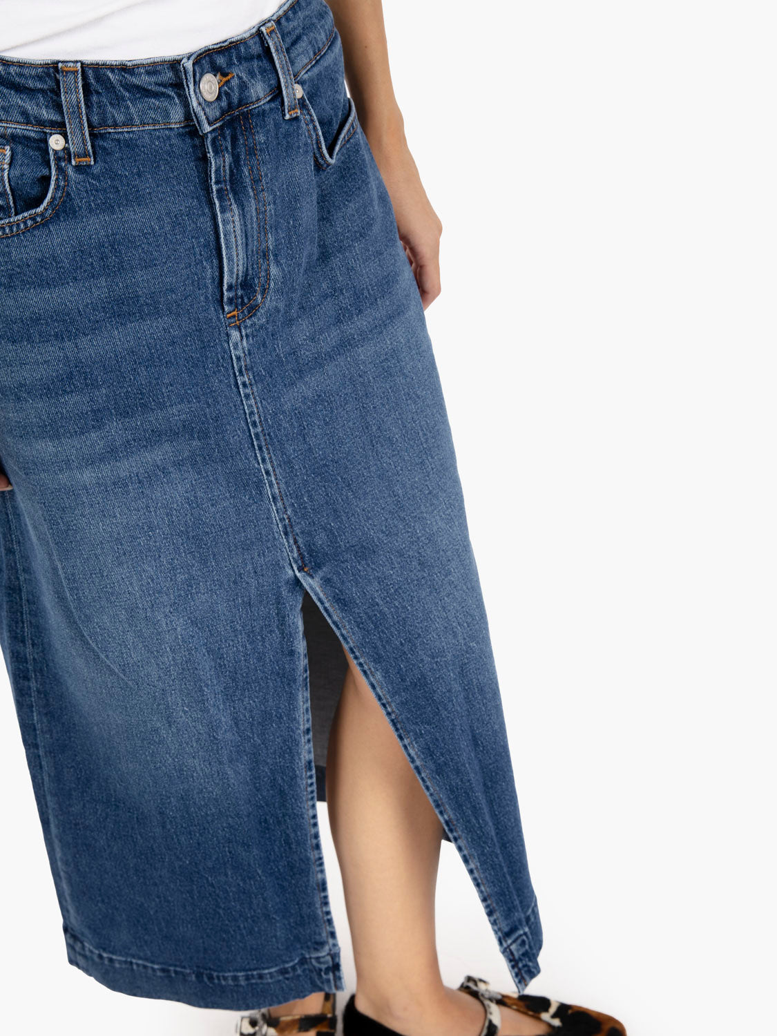 Amber skirt Artifact denim blue