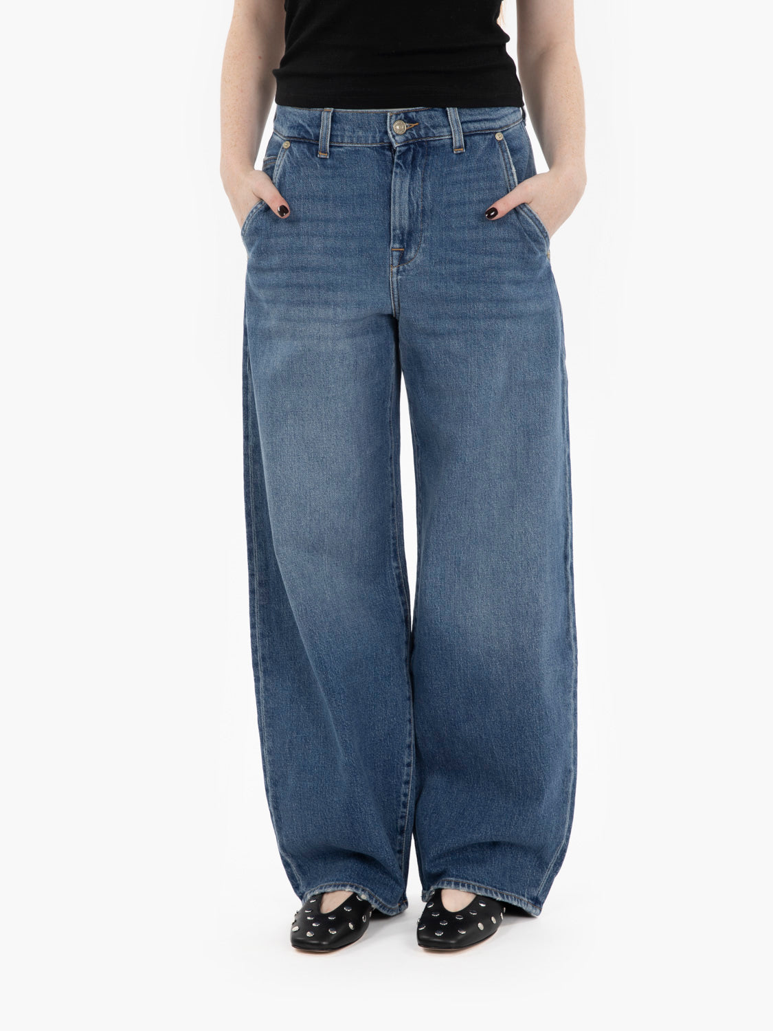 Bonnie trouser denim medio