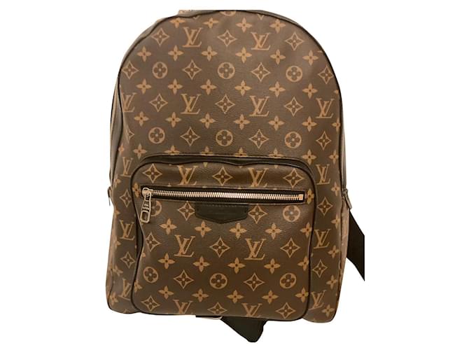 Slender Louis Vuitton Zaino JOSH. Marrone