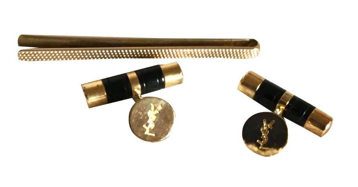 Yves Saint Laurent Gemelli Nero D'oro