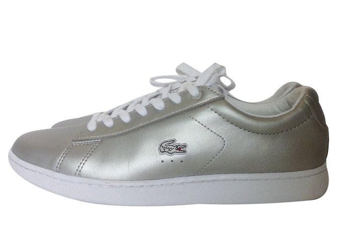 Lacoste scarpe da ginnastica Argento Bianco