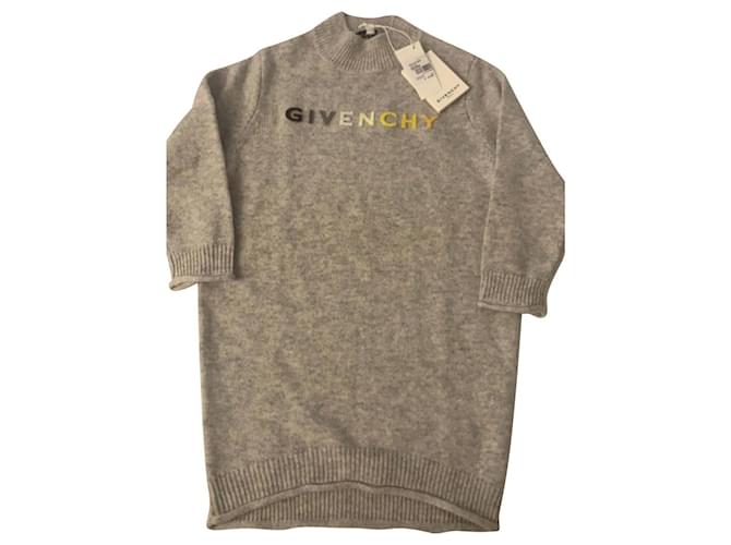 Abito in maglia di Givenchy Grigio