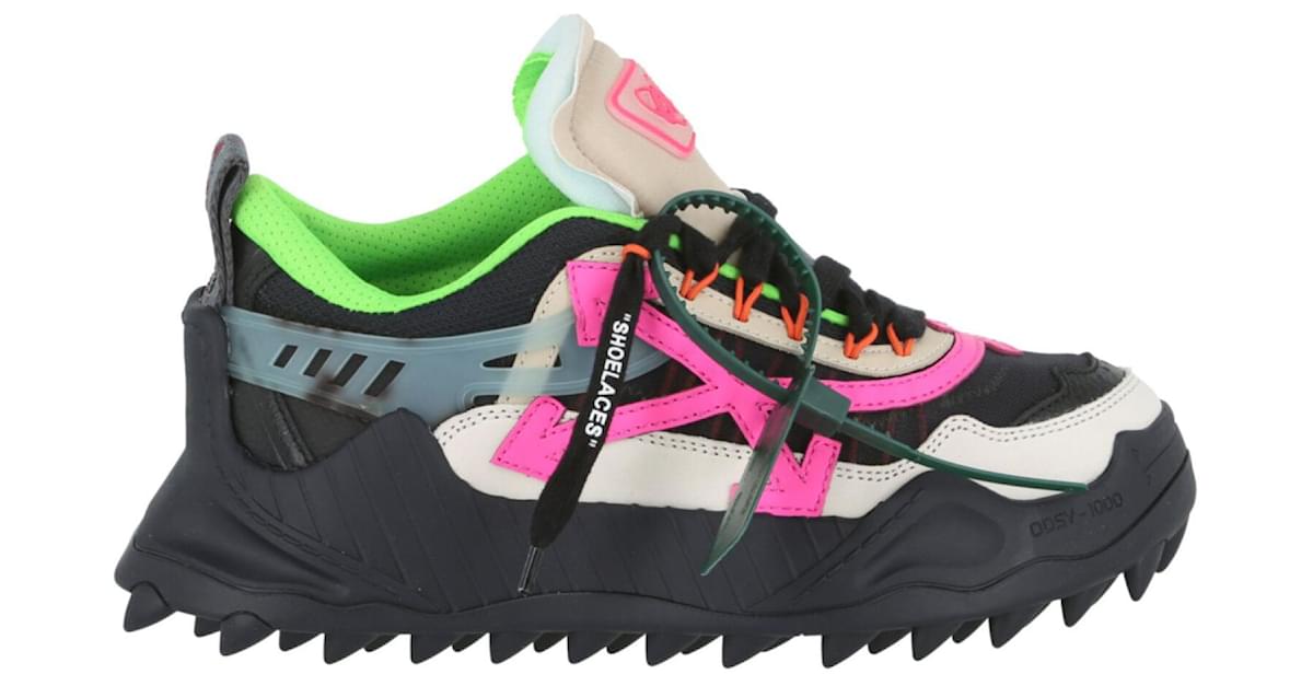 Off White Off-White Odsy 1000 Scarpe da ginnastica da ginnastica Multicolore
