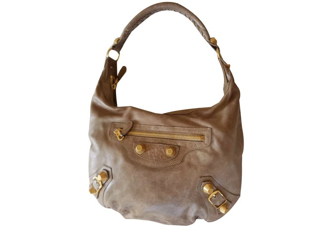Balenciaga Hobo bag classico Marrone chiaro