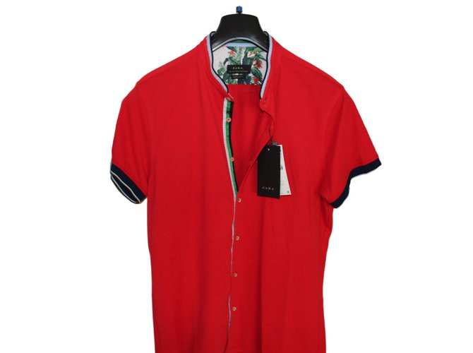Zara Polo Rosso