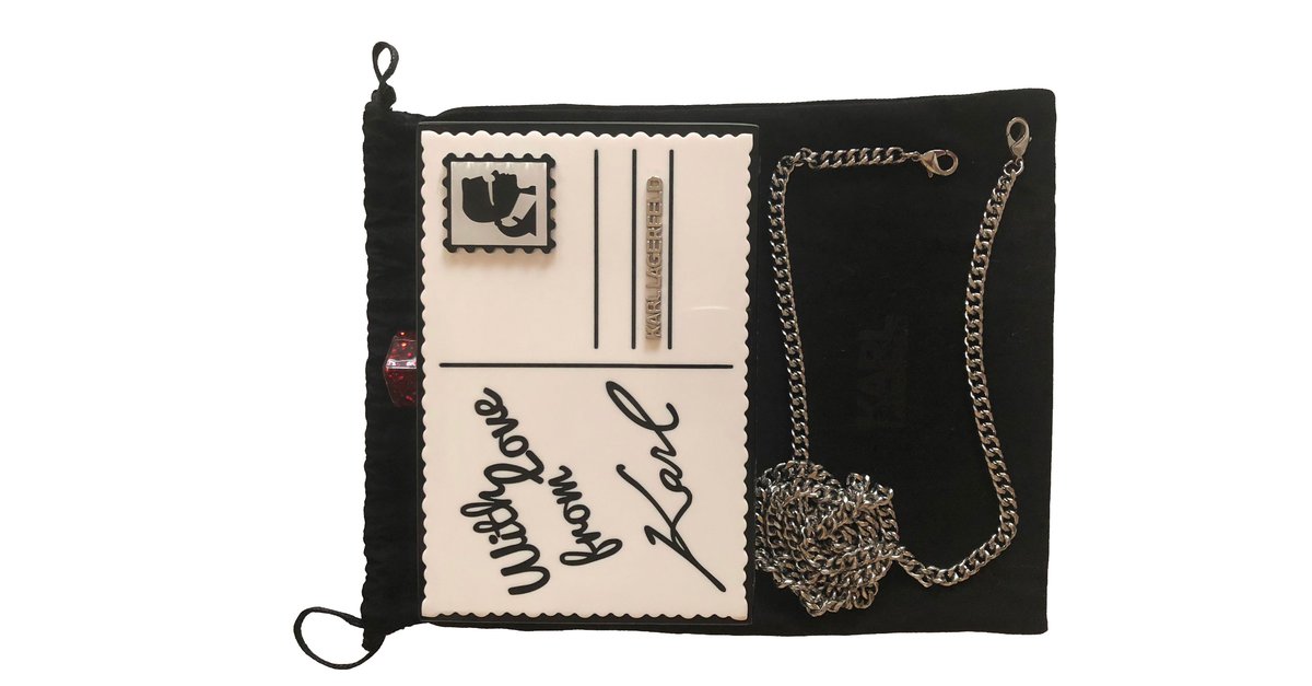 Karl Lagerfeld Pochette Multicolore