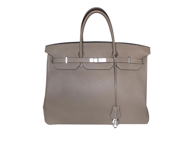Birkin Hermès borsetta Grigio