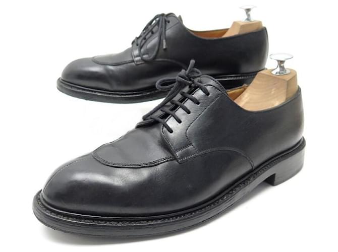 SCARPE JM WESTON 598 DERBY A MEZZA CACCIA 7.5D 41.5 Scarpe in pelle nera Nero
