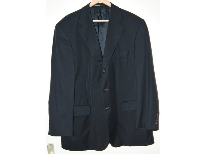 Yves Saint Laurent Giacche blazer Blu navy Blu scuro