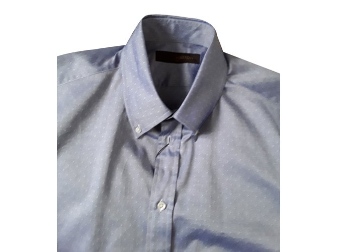 Louis Vuitton 4 L camicia Blu