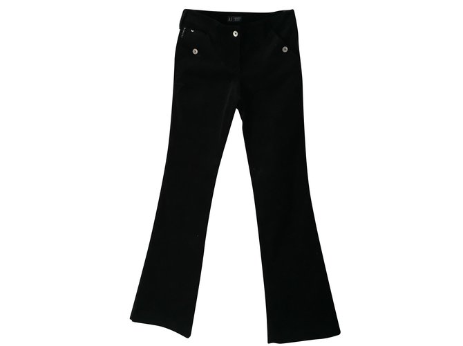 Armani Jeans velluto Nero