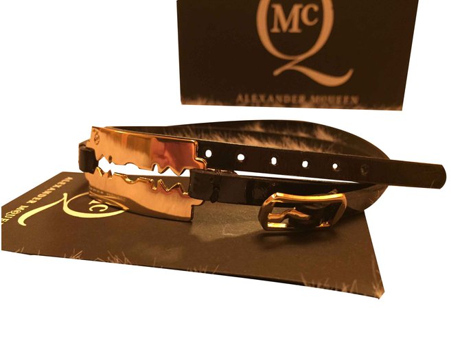 Alexander Mcqueen Braccialetto Nero