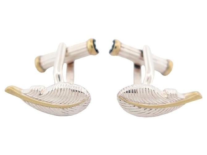 NOVE GEMELLI MONTBLANC MEISTERSTÜCK PIUMA 30268 SCRITTURA Argento