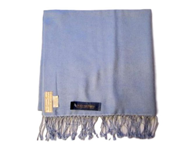 Autre Marque Grande compagnia di cashmere Blu chiaro