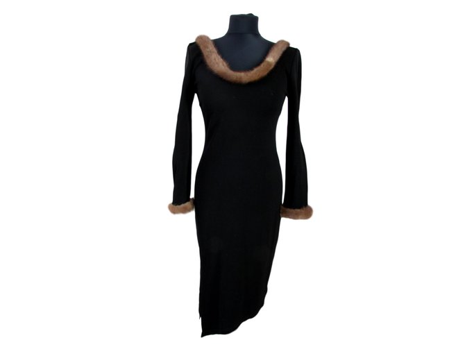 Autre Marque Abiti Nero Nocciola