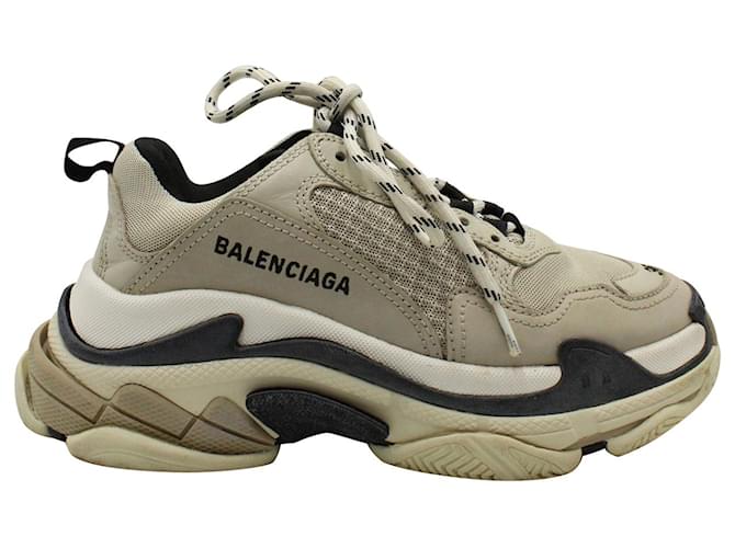 Everyday Sneakers Balenciaga Triple S in poliestere beige