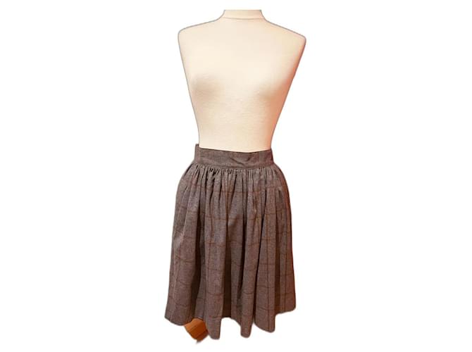 Soeur gonne Marrone Grigio antracite