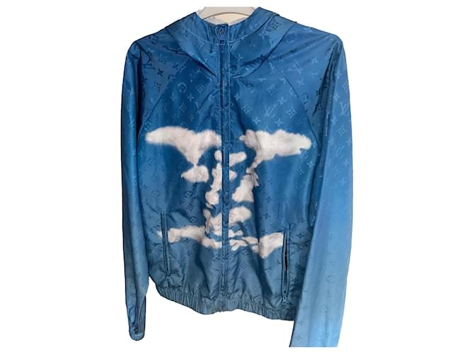 Louis Vuitton Monogramma nuvola Bianco Blu chiaro