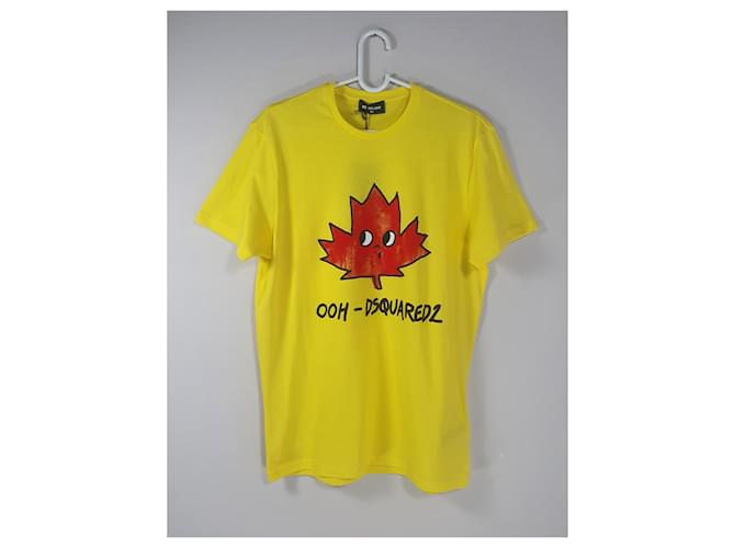 Dsquared2 Tops Tees Multicolore Giallo